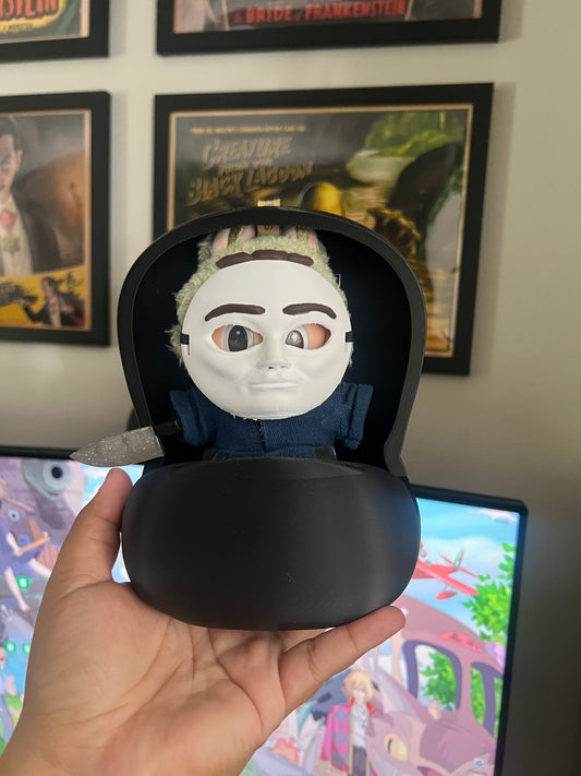 Doom Buggy Labubu Carrier Keychain Slot