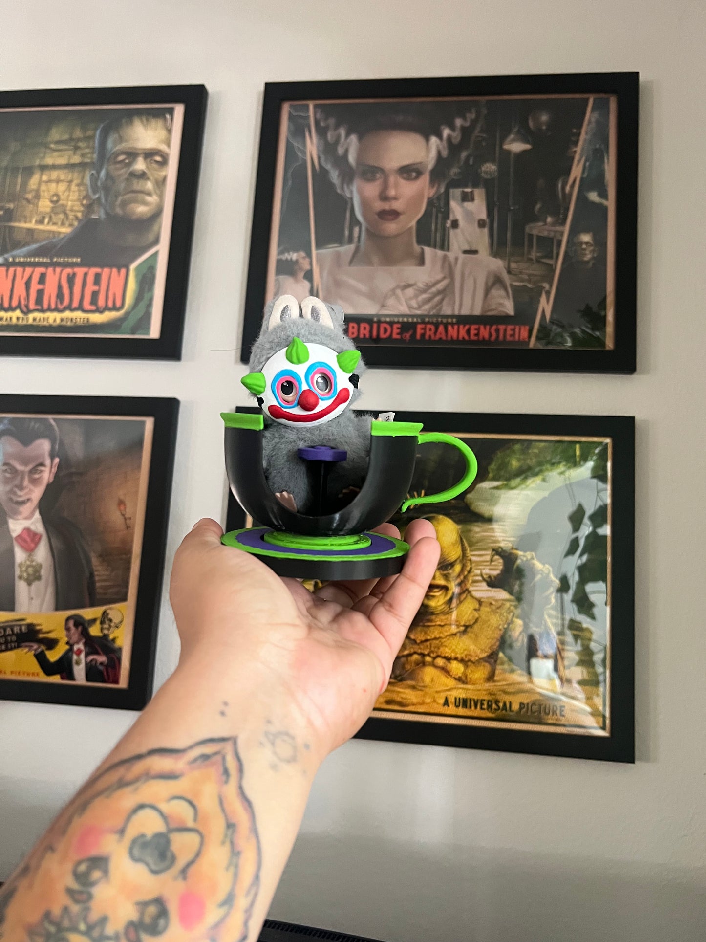 Labubu Pin for Love Shorty Mask Acessory