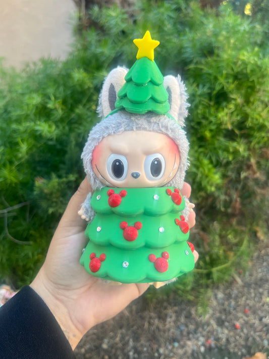 Labubu Christmas Tree Printed Costume