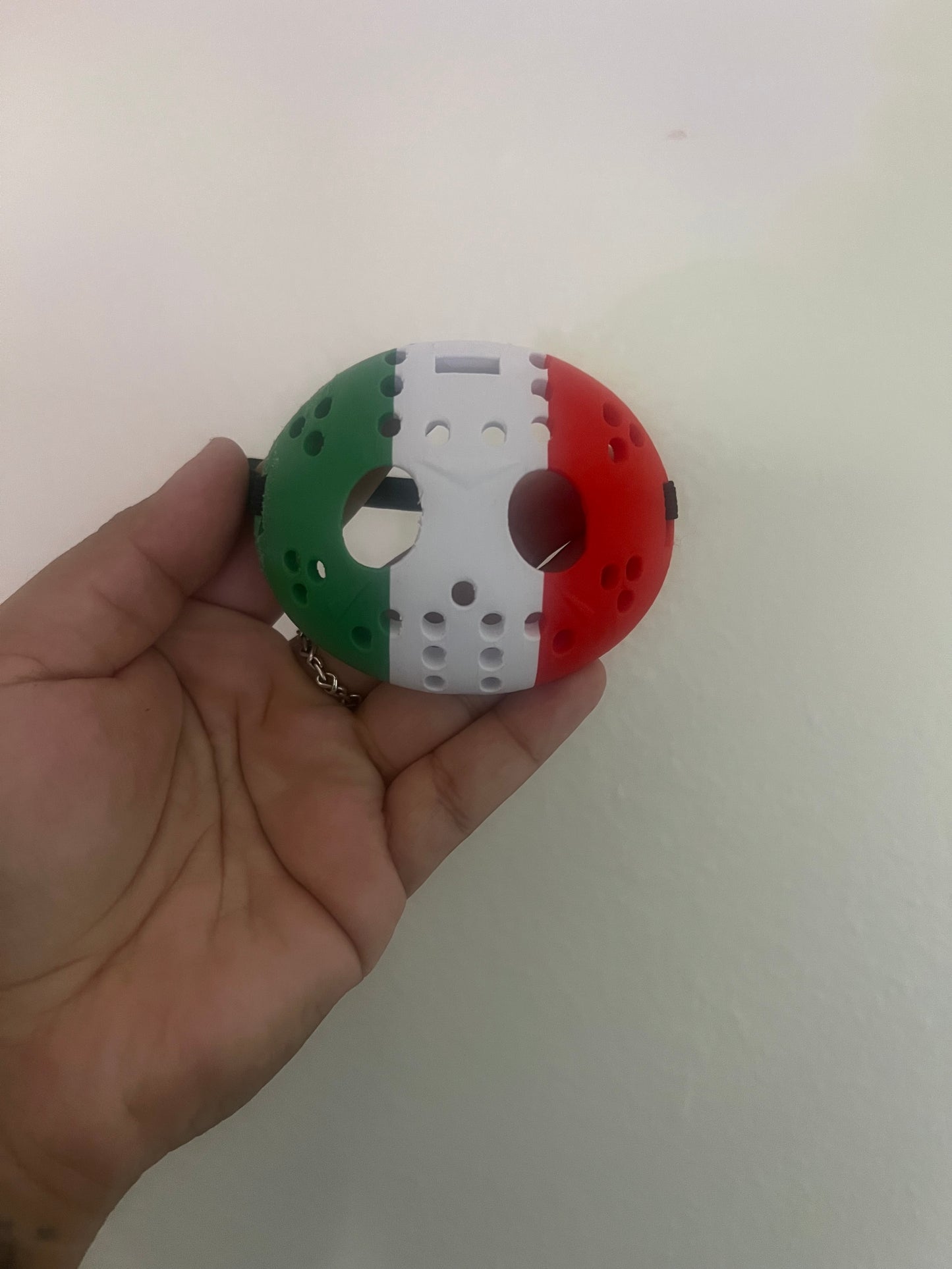 Viva Mexico! Mexican flag Jason Voorhees Labubu Horror Mask