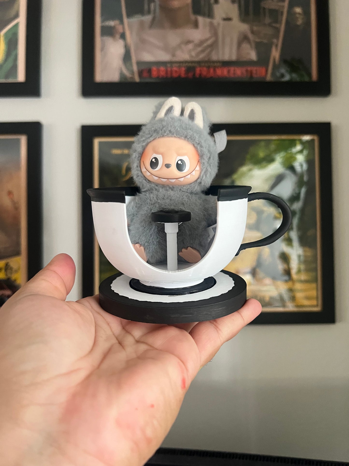 Labubu Pin for Love Disney Teacup Ride Display