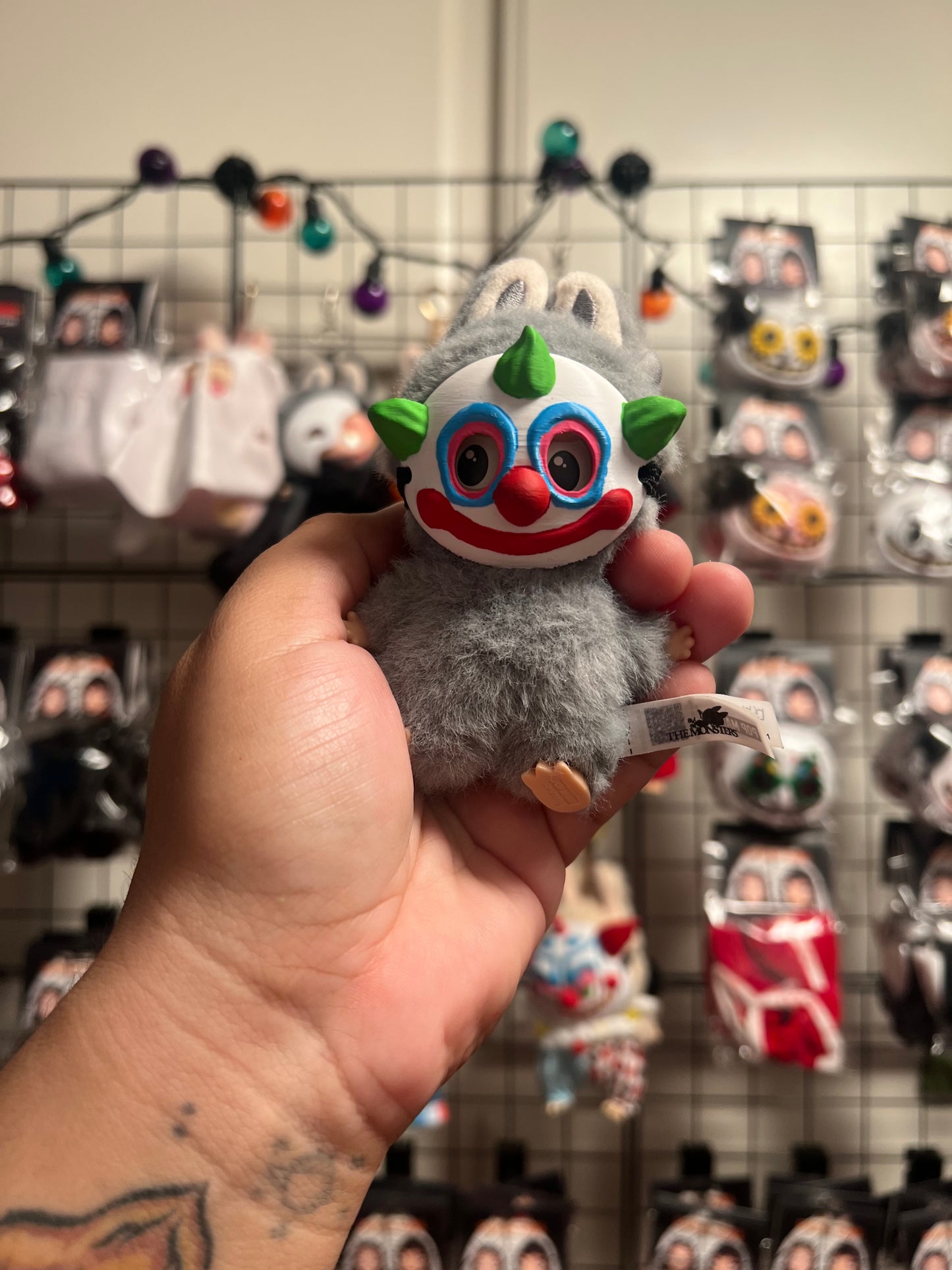 Labubu Pin for Love Shorty Mask Acessory