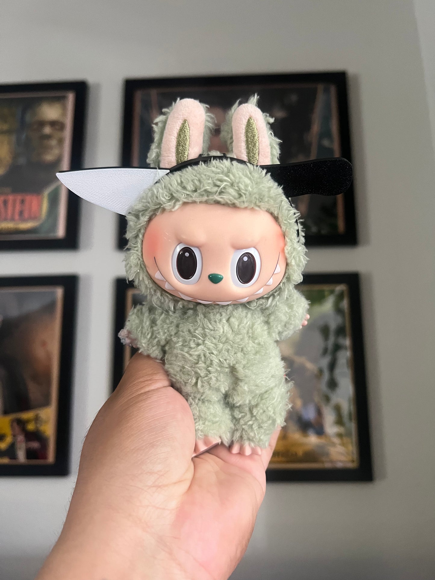 Labubu Halloween Knife Headband