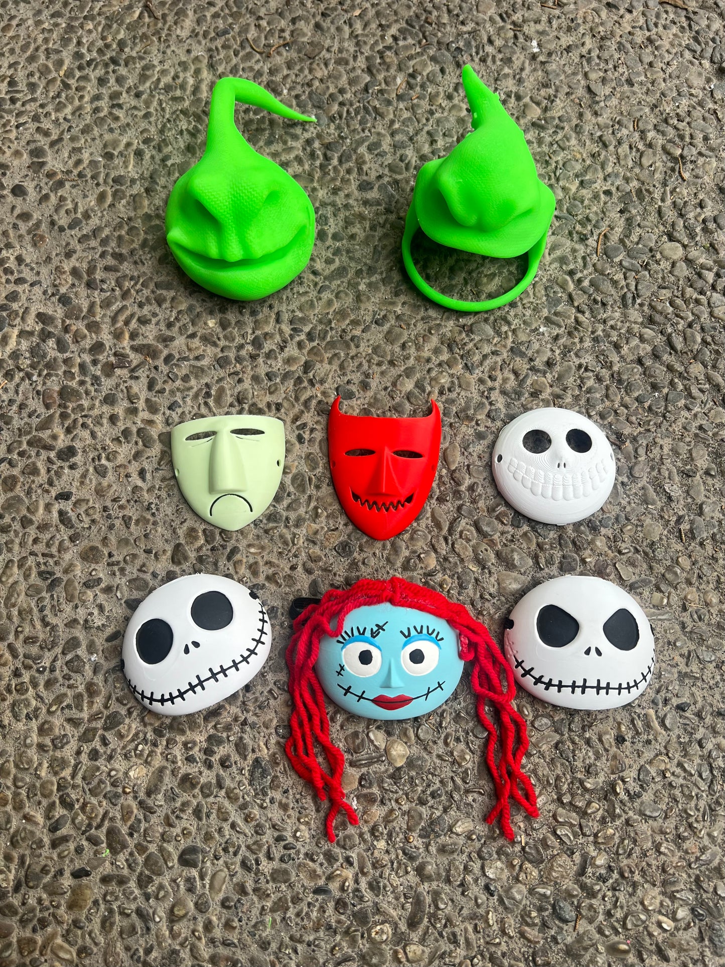 The Nightmare Before Christmas Labubu Accessories Collection