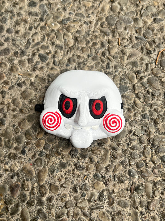 Billy from Saw Labubu Mask