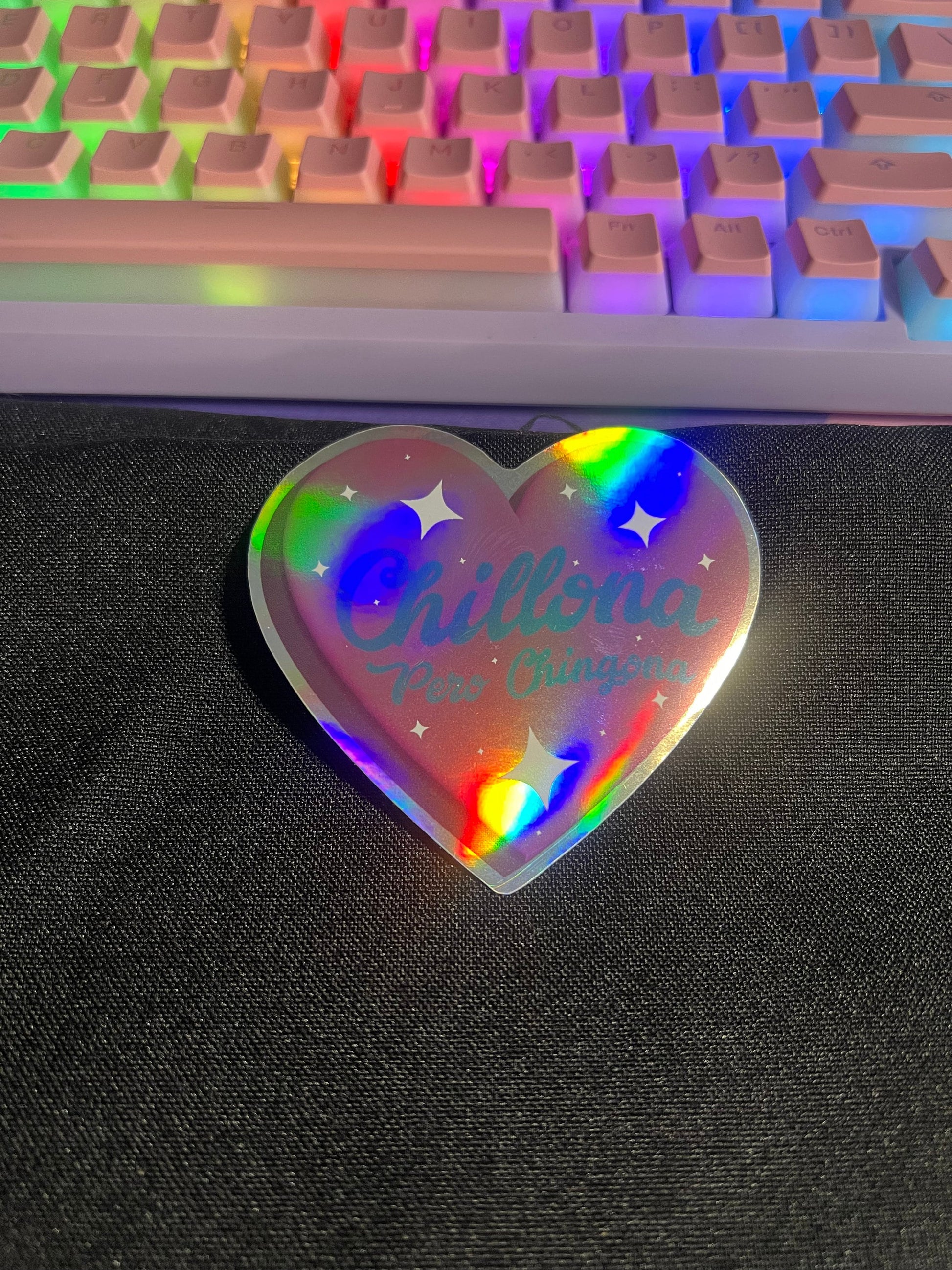 Chillona Pero Chingona Holo Sticker | Crybaby but Baddie Sticker